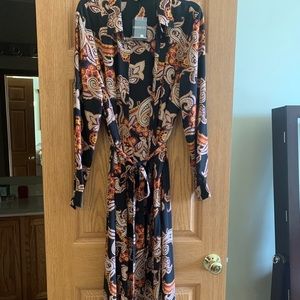 Black Floral Maxi Dress